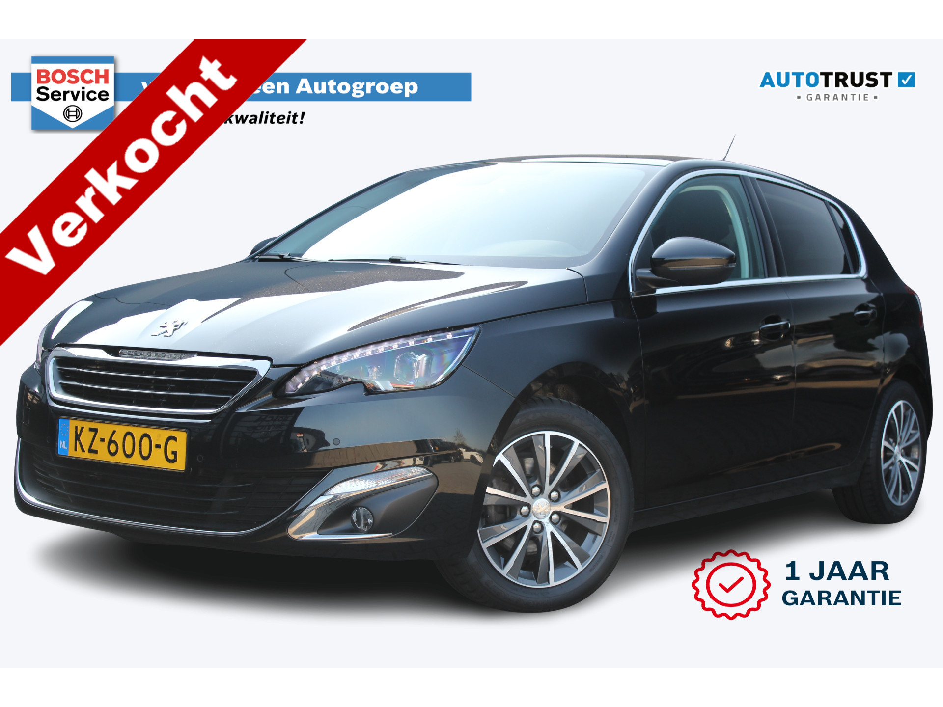 Peugeot 308 1.2 PureTech Allure | incl. 12 maanden garantie 45955900-42.jpg | Van der Veen Autogroep