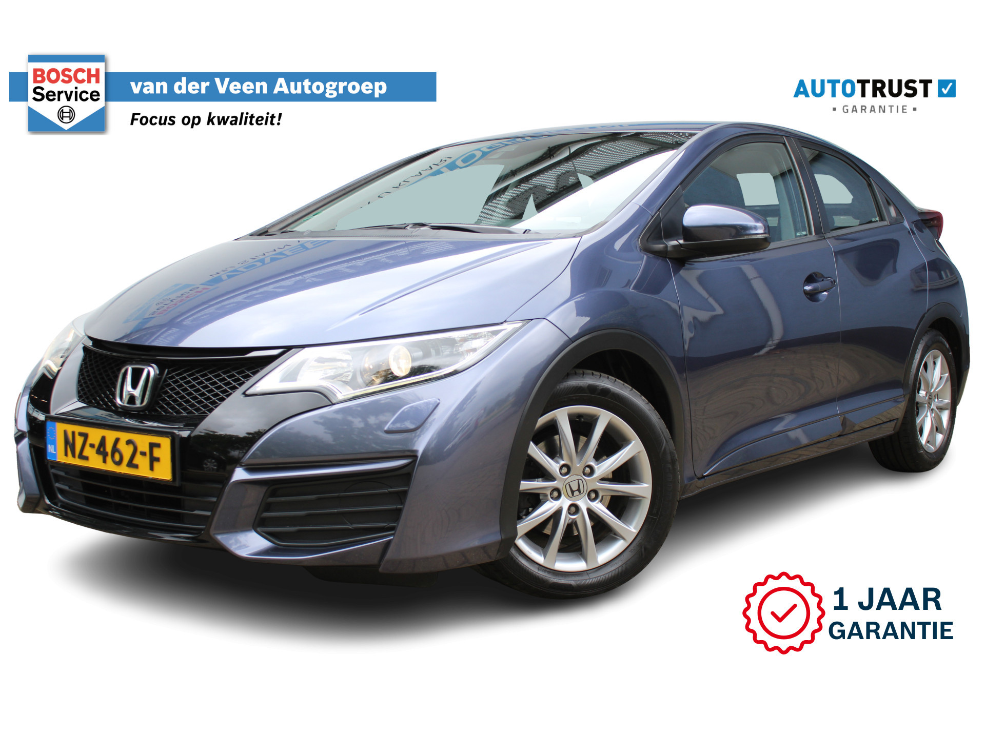 Honda Civic 1.4 Comfort | Incl. 12 maanden Garantie 50357700-4.jpg | Van der Veen Autogroep